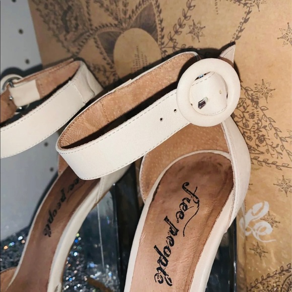 Free People Mix & Mingle Platform Heels - Picture 10 of 11